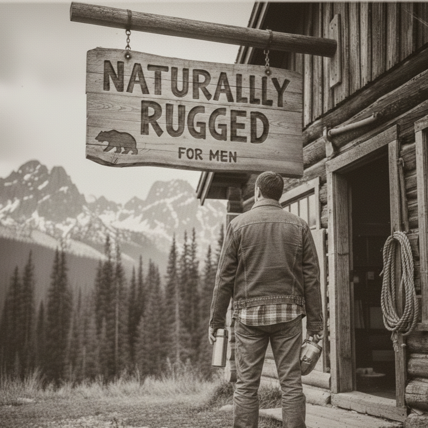 Naturally Rugged, for Men