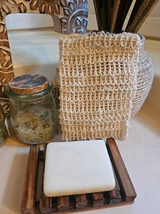 The Weaver’s Soap Bag | Exfoliation & Utility