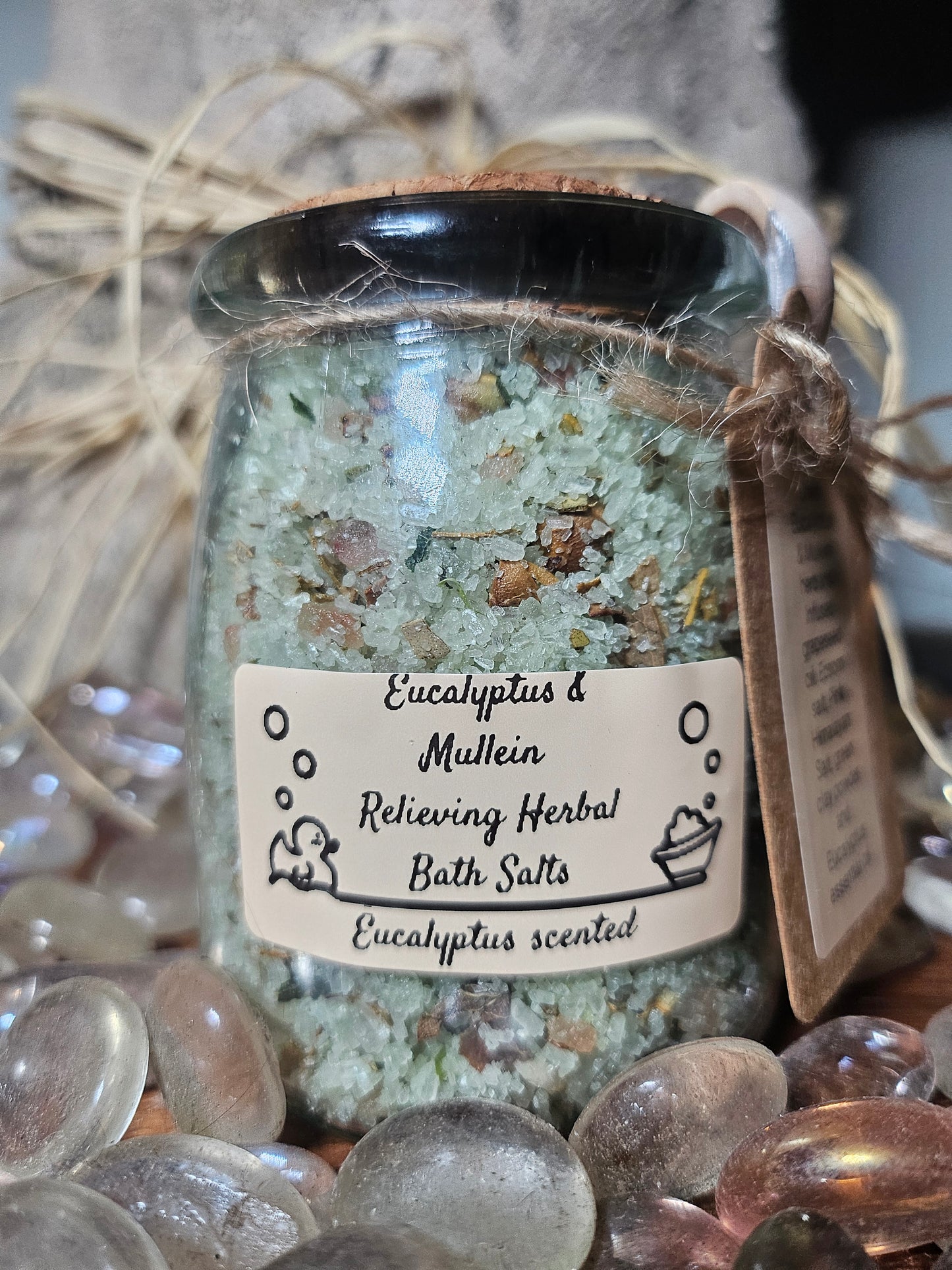 Eucalyptus & Mullein -Mineral Bath