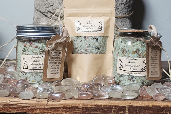 Eucalyptus & Mullein -Mineral Bath