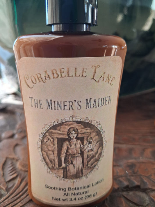 The Miner’s Maiden- Infused Botanical Lotion for relief
