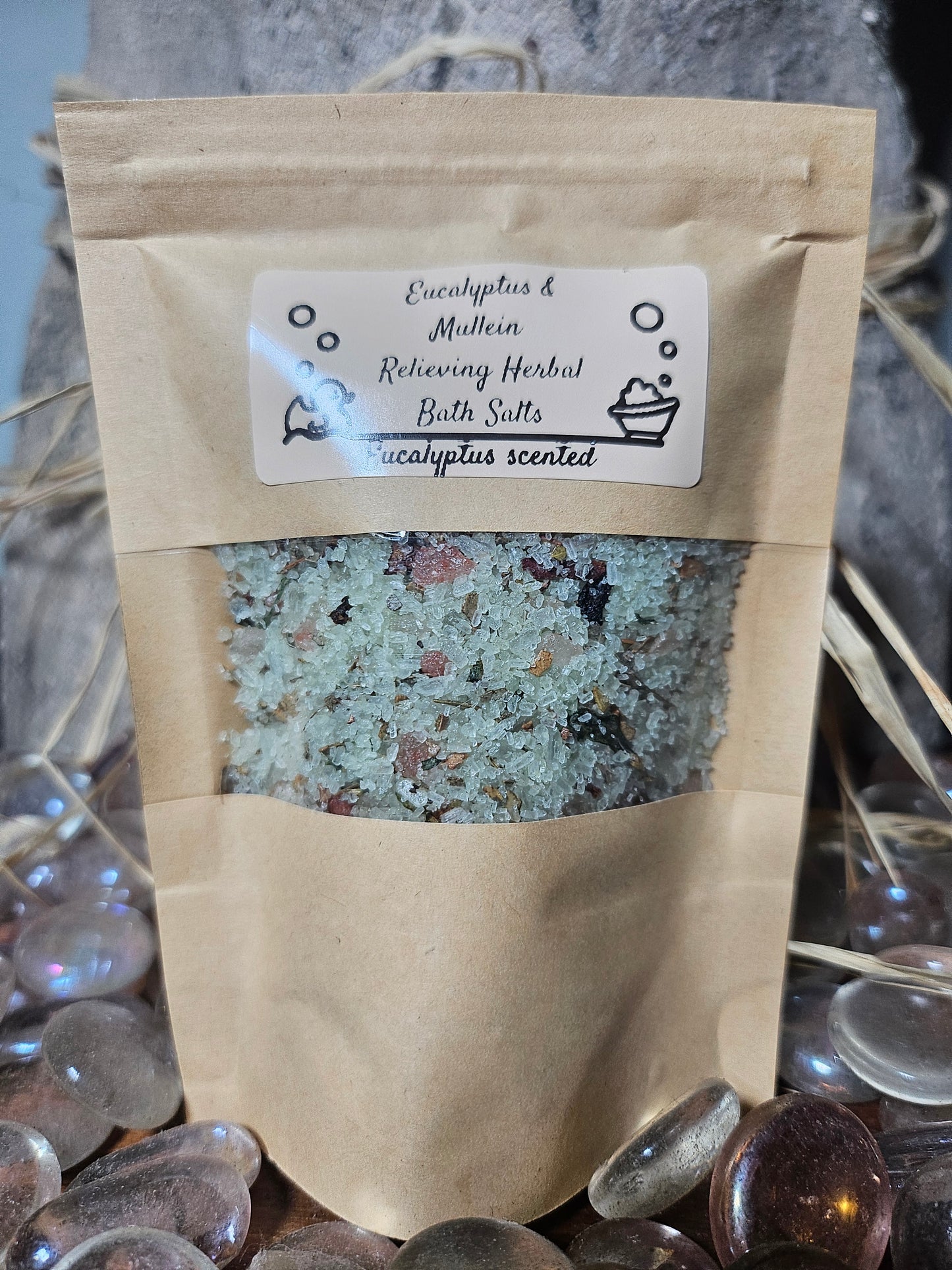 Eucalyptus & Mullein -Mineral Bath